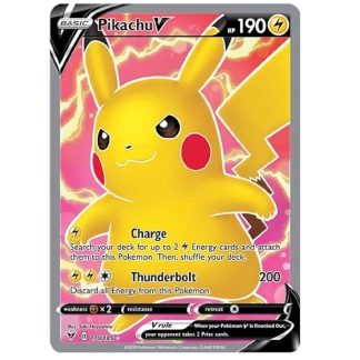 PIKACHU V 170/185 -TCG POKEMON