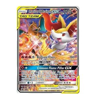 CHARIZARD Y BRAIXEN GX SM230 -TCG POKEMON