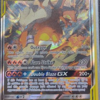 RESHIRAM & CHARIZARD GX - SM201 -TCG POKEMON
