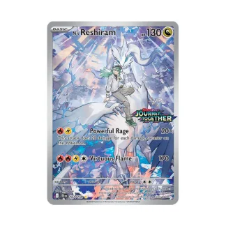 N´S RESHIRAM - 167/159 (JOURNEY TOGETHER STAMPED) -TCG POKEMON