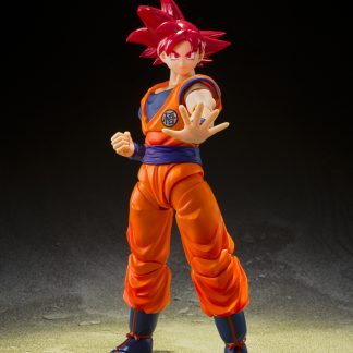 S.H FIGUARTS SON GOKU SUPER SAIYAN GOD (EVENT EXCLUSIVE COLOR EDITION) -DRAGON BALL SUPER